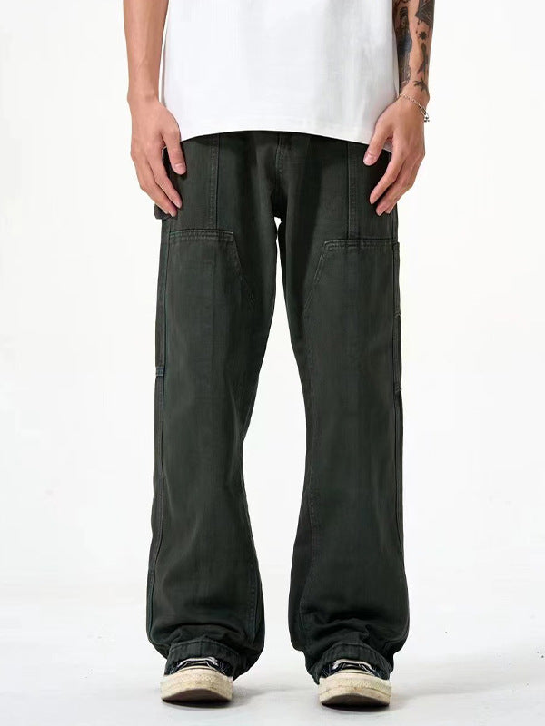 Timothy – Jeans Homme Style Simple Gris Foncé