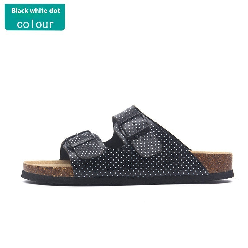 Calvin – Sandales à Boucles en Liège pour l'Été