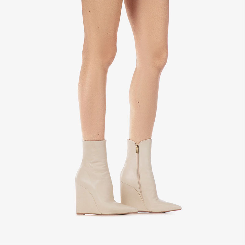 Harriet – Bottines à Talons Hauts avec Zip Latéral et Pointe Aigüe