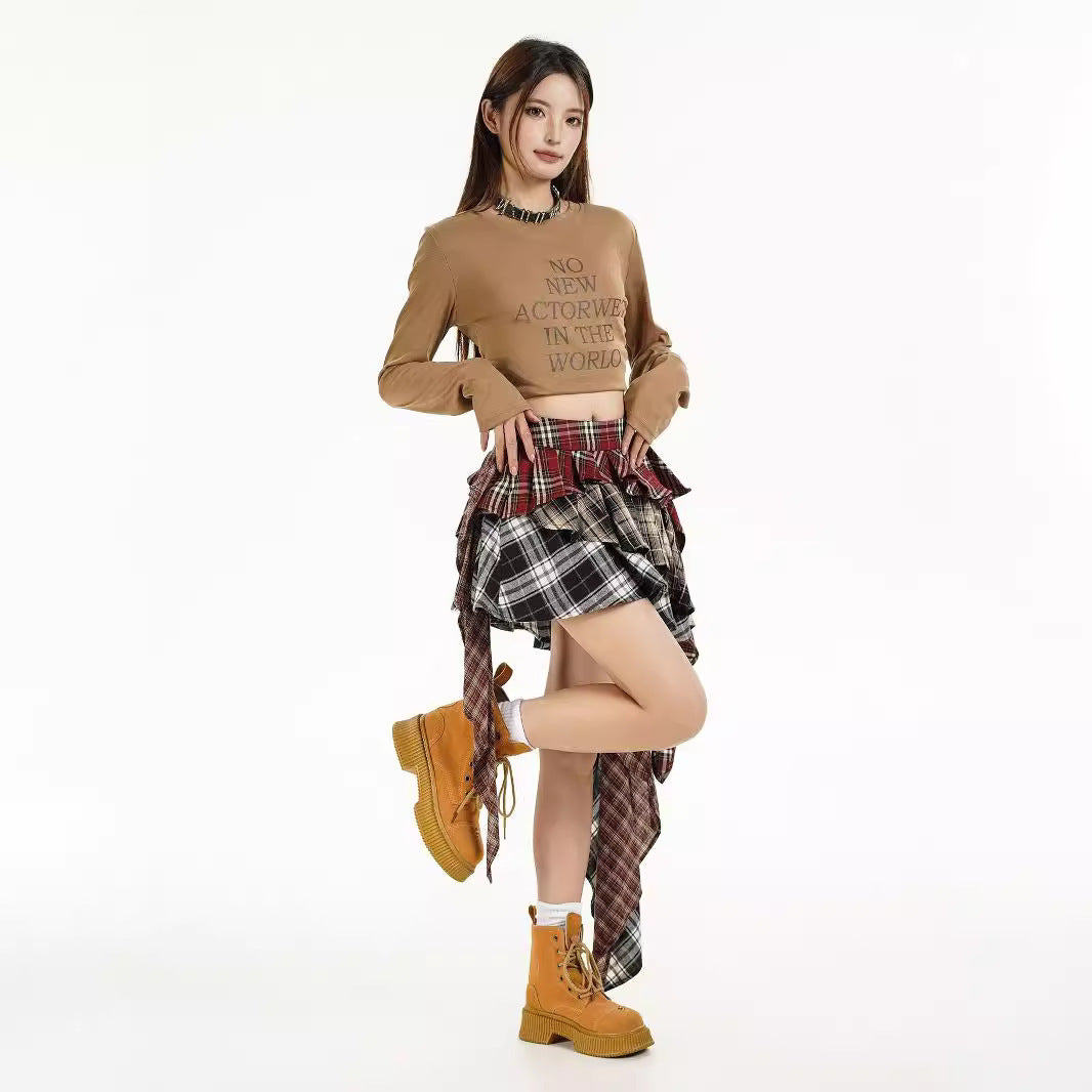 Jacqueline – Jupe Patchwork Rétro Style Américain