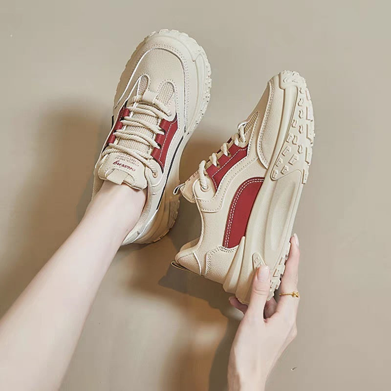 Lauren – Chaussures de Sport Femme à Semelle Épaisse