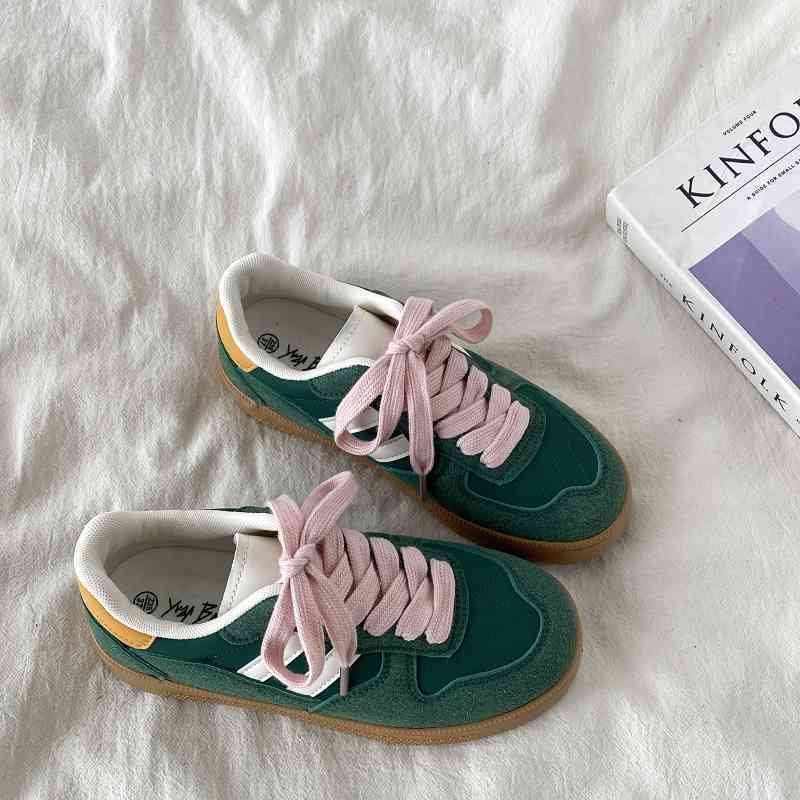 Alice – Chaussures d'Entraînement Allemandes Rétro Vertes