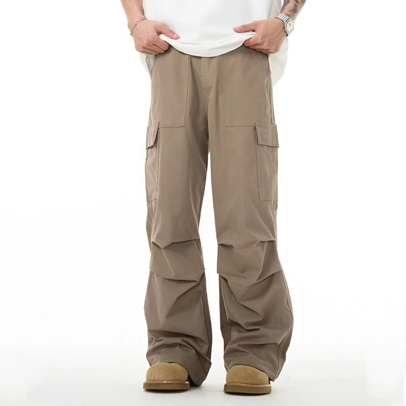 Jim – Pantalon décontracté plissé et ample