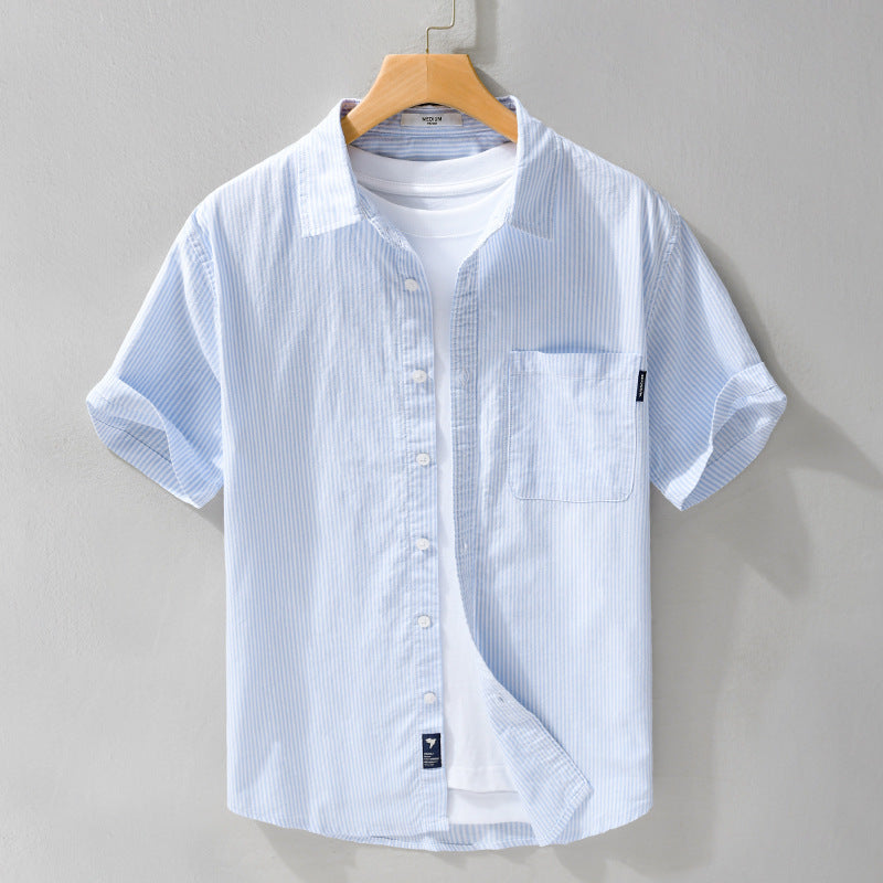 Joseph – Chemise Minimaliste à Rayures pour Homme