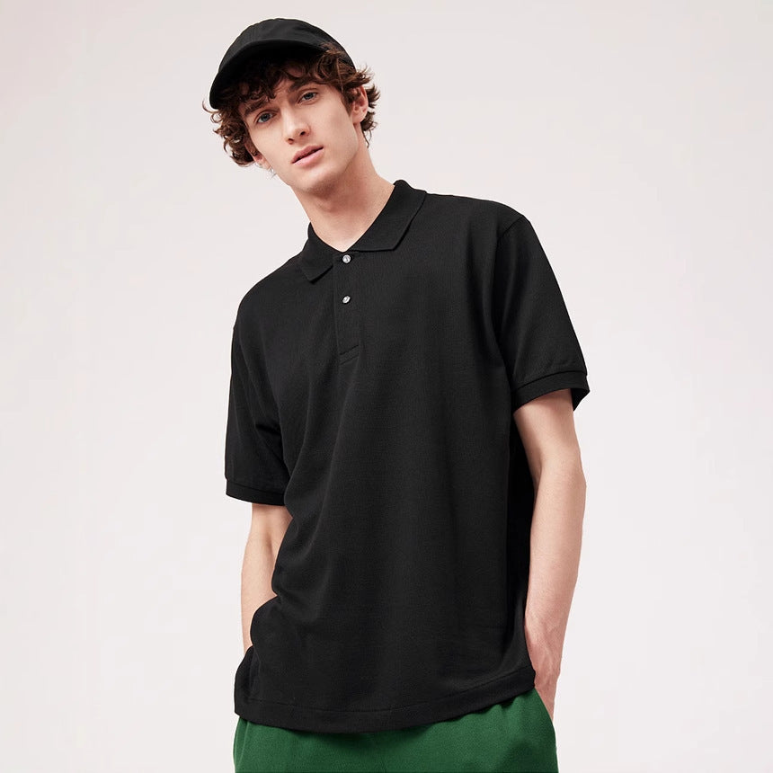 Donald – Chemise à Manches Courtes en Coton Perlé Taille Plus