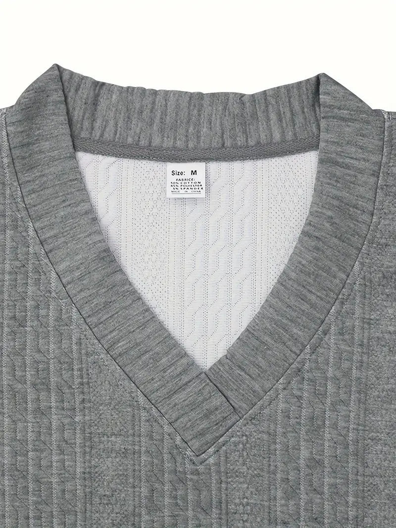 Martin – Ensemble Jacquard à Manches Courtes et Short à Cordons pour Hommes