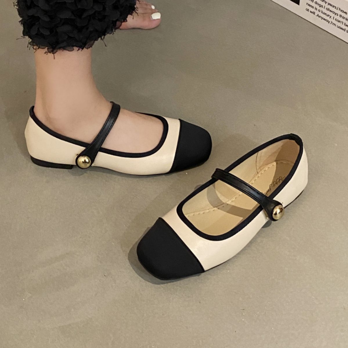 Betty – Mocassins à Bout Carré pour Femmes