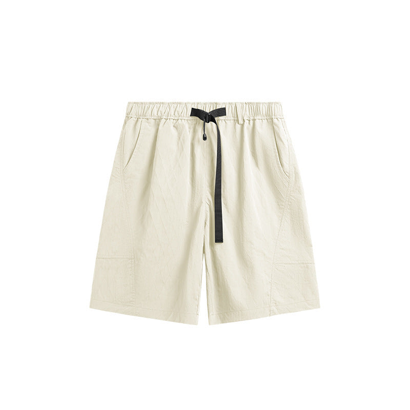 Peter – Pantalons Amples à Carreaux Jacquard