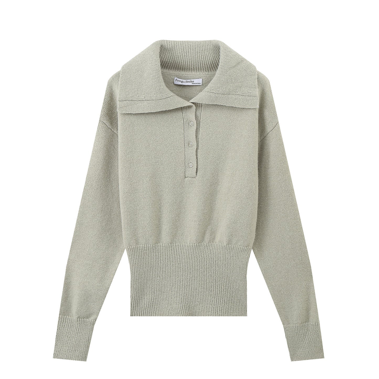 Melissa – Pull col polo cintré