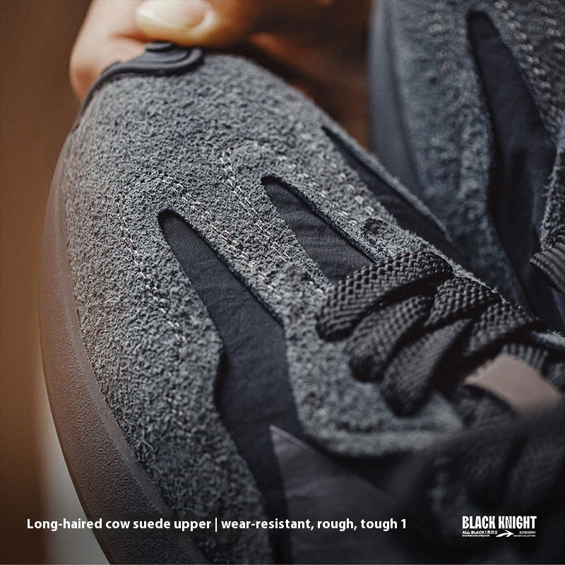 John – Chaussures de Sport à Plateforme Noir Graphite
