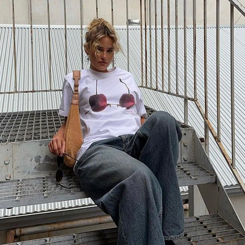 Laura – T-shirt ample à manches courtes