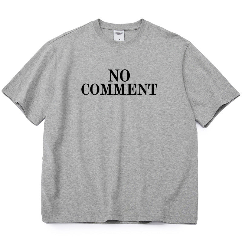 Rachael – T-shirt ample à col rond style gothique