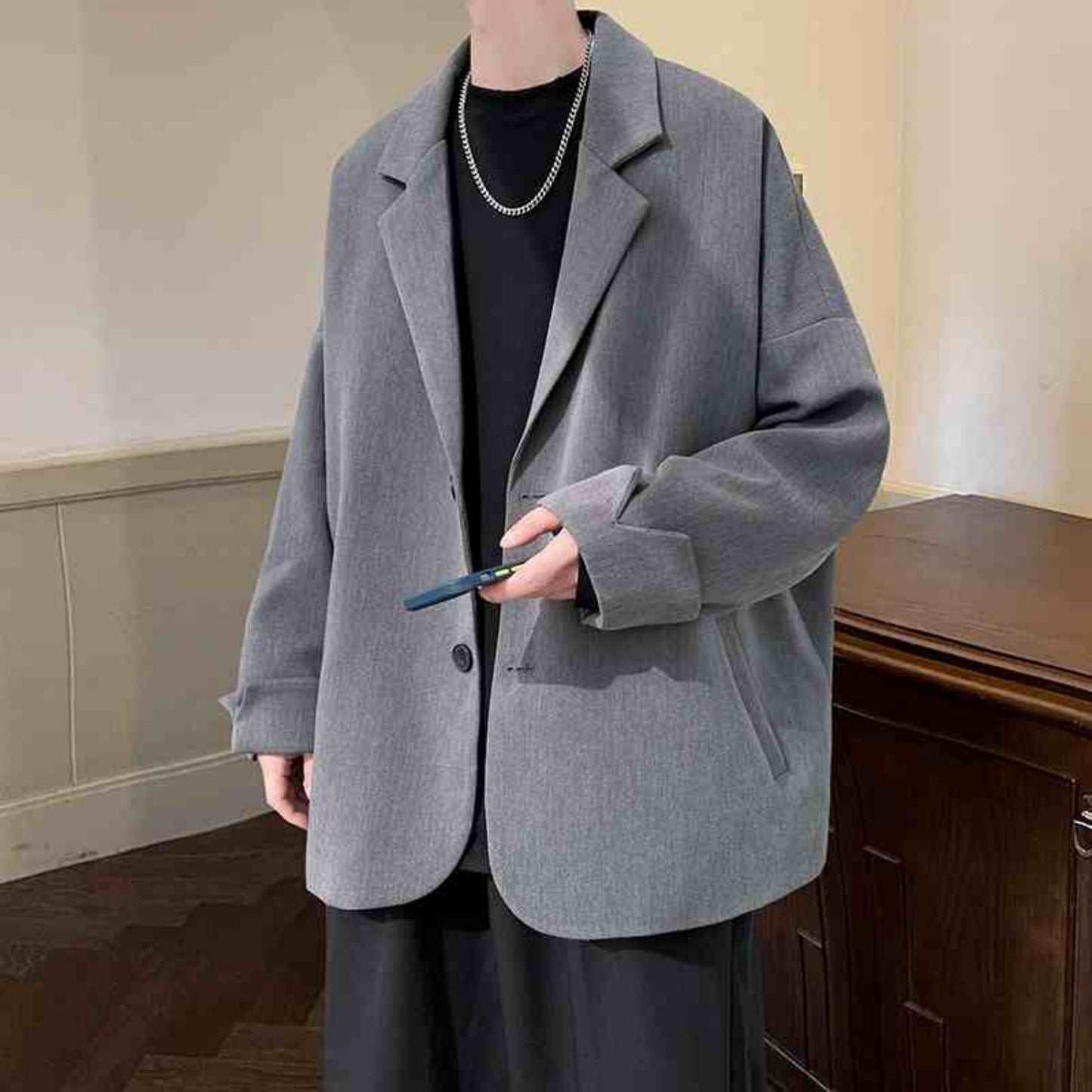Ben – Veste de costume décontractée pour hommes au printemps et à l'automne