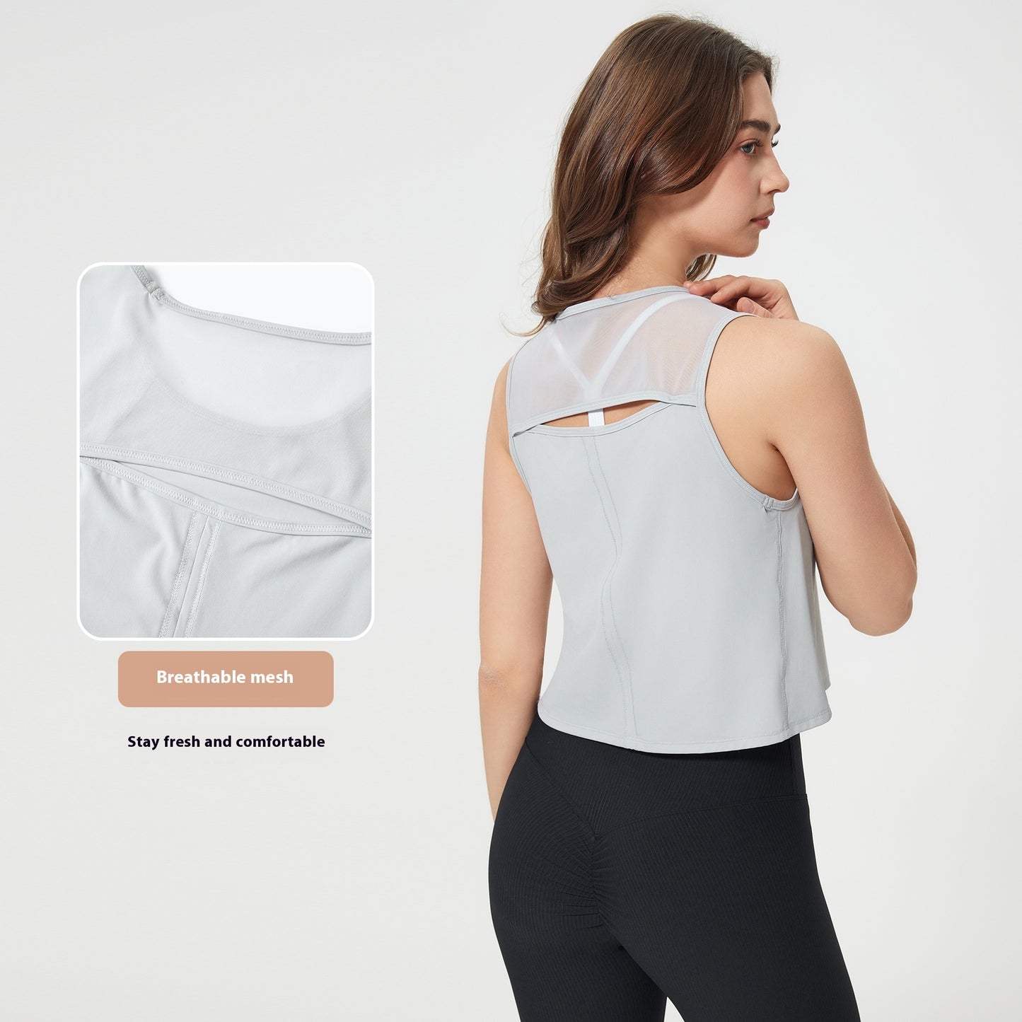 Jean – Débardeur de Sport sans Rembourrage