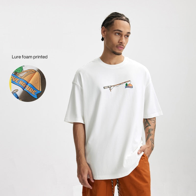 Hugh – T-shirt imprimé tridimensionnel pour homme