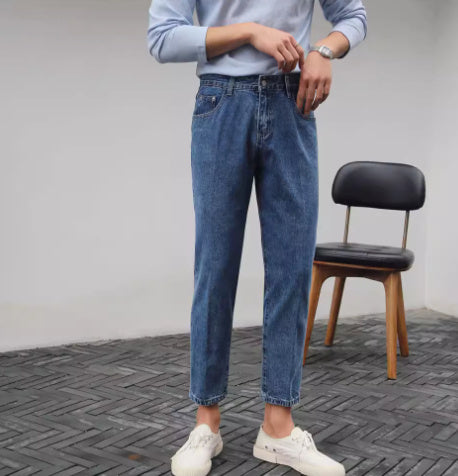 Terry – Jean Harajuku à Taille Moyenne