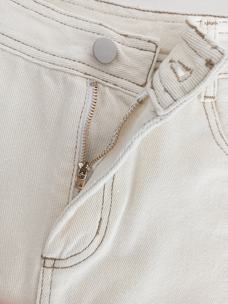 Brenda – Short ample avec bordure contrastée