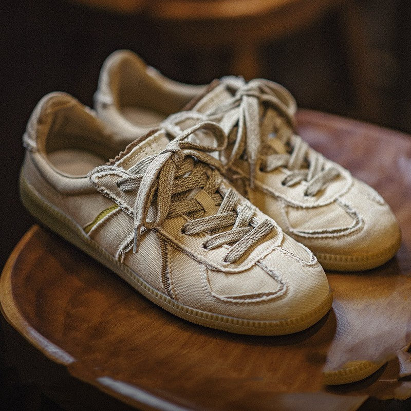 Timothy – Chaussures de Skateboard à Semelle Souple de Loisirs en Toile
