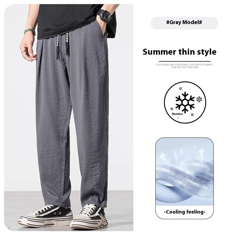 Charlie – Pantalon décontracté ample grande taille pour hommes