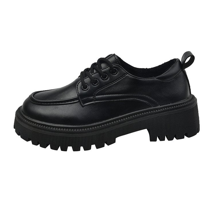 Nicola – Chaussures Compensées Style Britannique