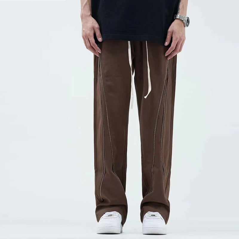 Mathew – Pantalon de travail ample avec fermeture éclair
