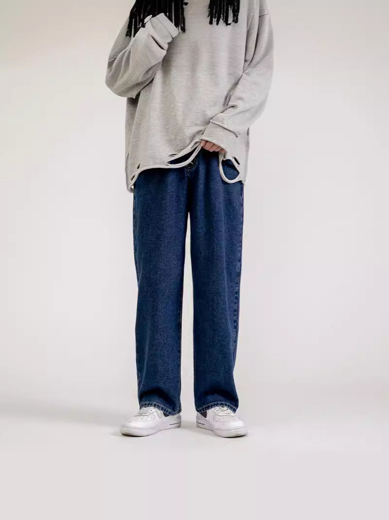 Edward – Jean en Denim Lavé Rétro pour Hommes