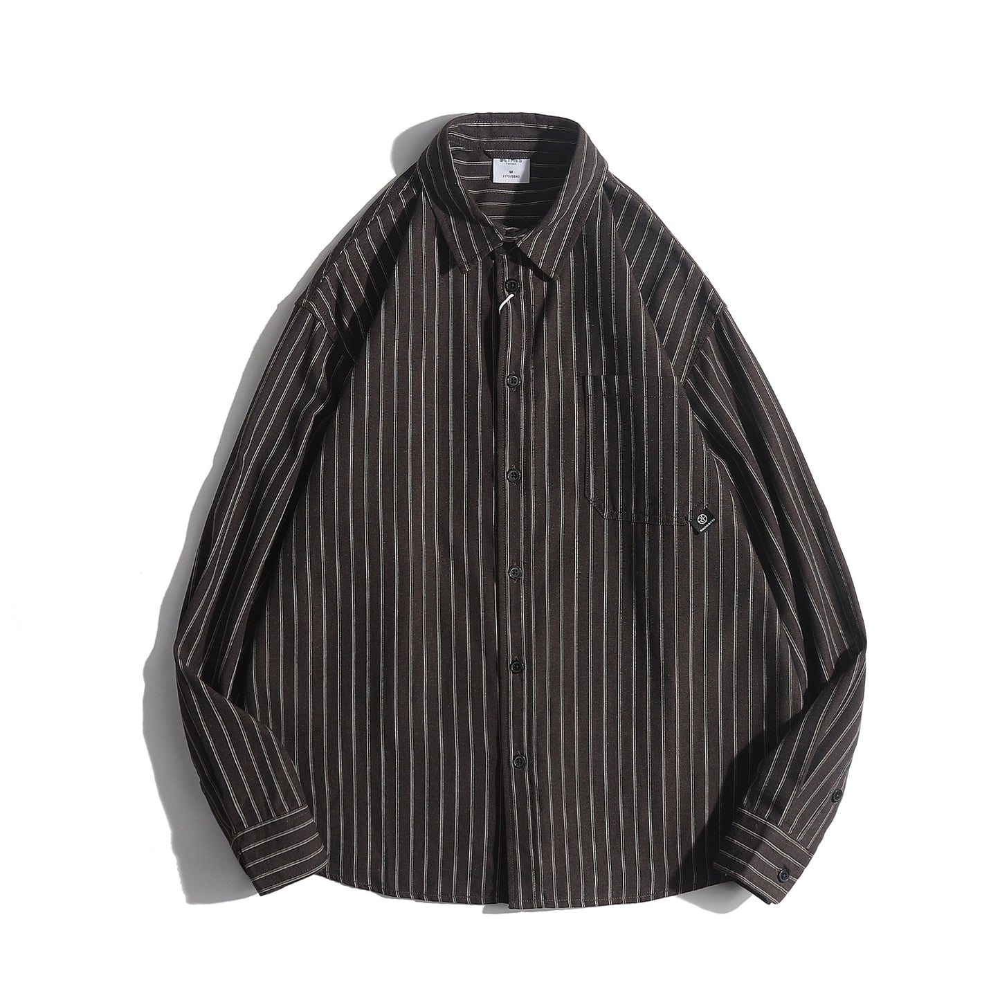 Robert – Chemise à Rayures Décontractée et Ample pour Hommes