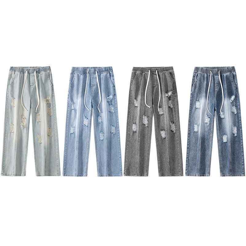 Rowan – Pantalon Droit à Cordon Décontracté pour Hommes
