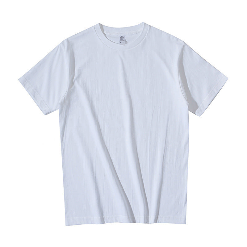 Stanley – T-shirt en Coton Blanc à Encolure Petite
