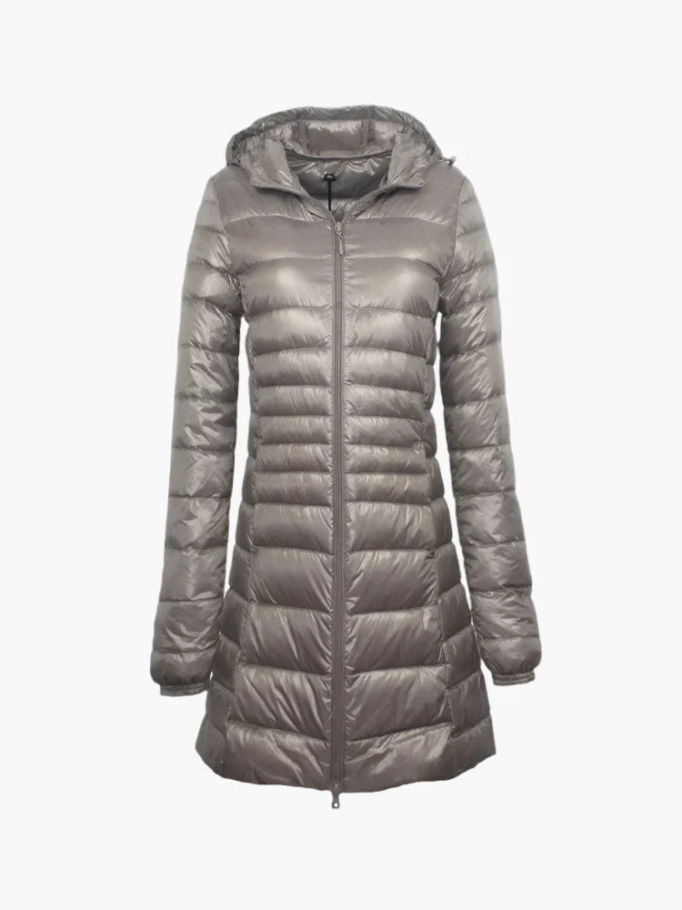 Sue – Manteau d'hiver long et matelassé pour femme