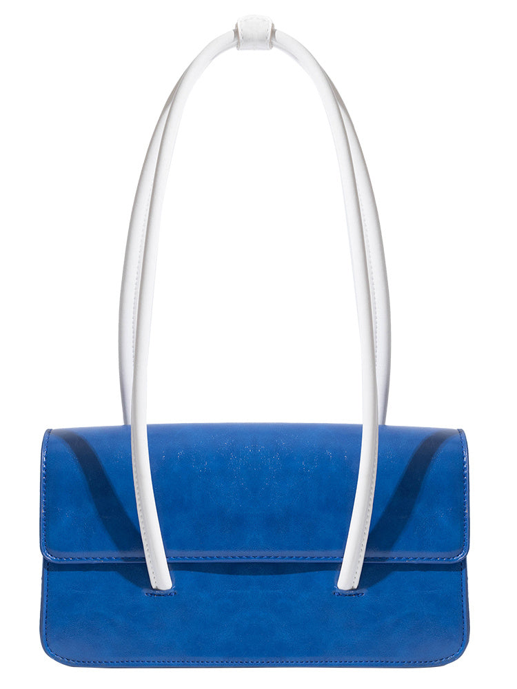 Jean – Sac à Main Contrasté Bleu Klein
