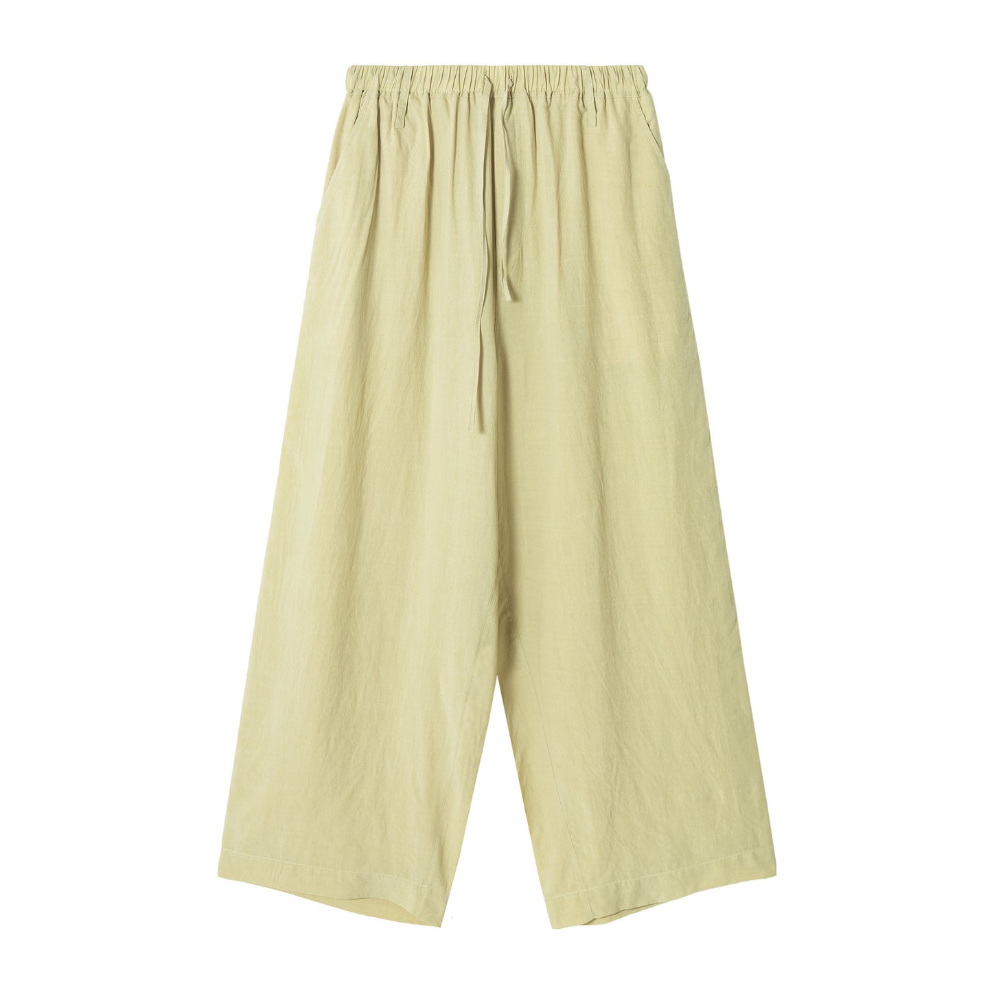 Lucy – Pantalon Droit en Tencel Lavé à la Pierre