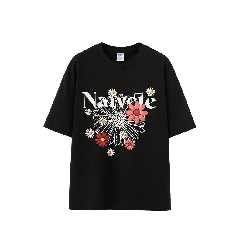 Abigail – T-shirt à Impression Gonflée Colorée