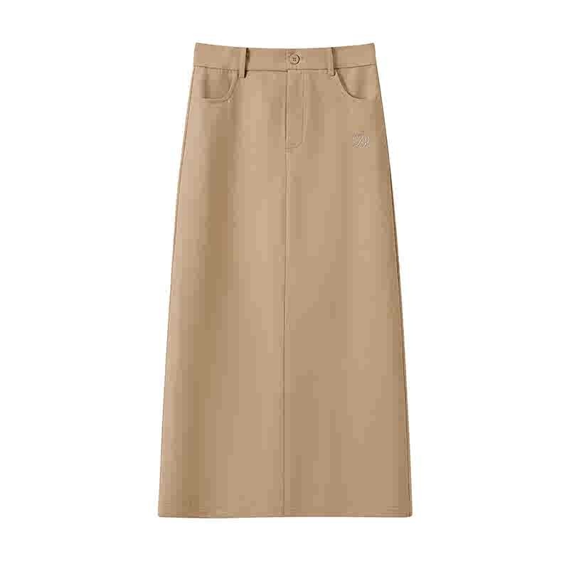 Gillian – Jupe Longue A-Ligne Taille Haute