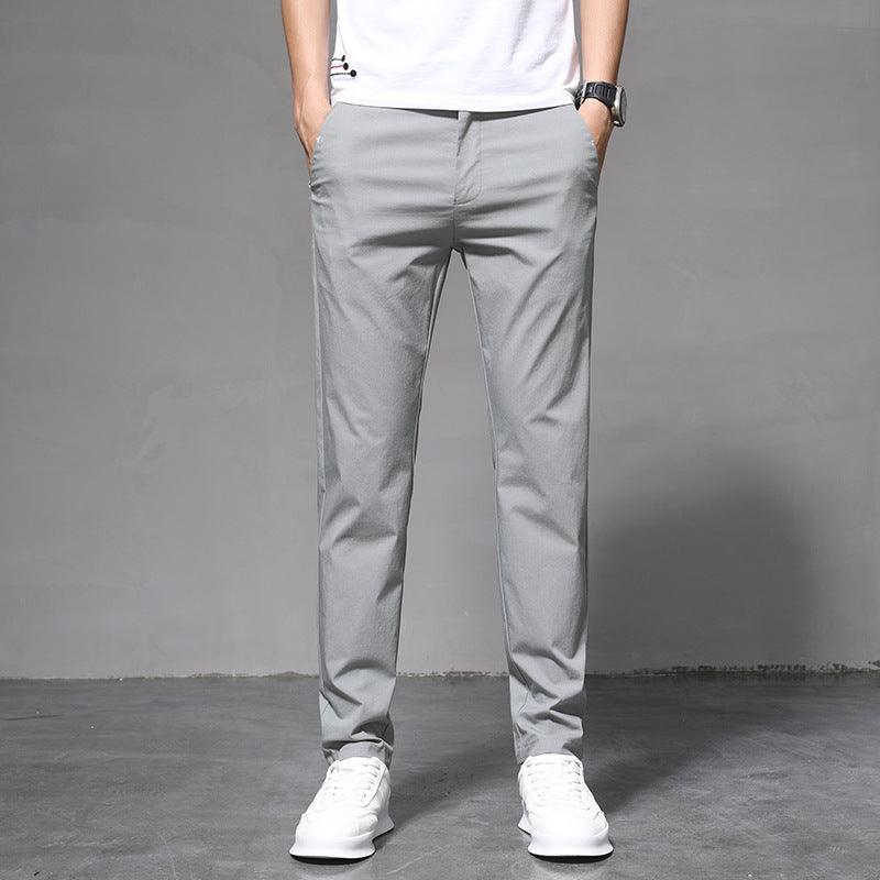 Ricky – Pantalon Droit Slim Légèrement Élastique