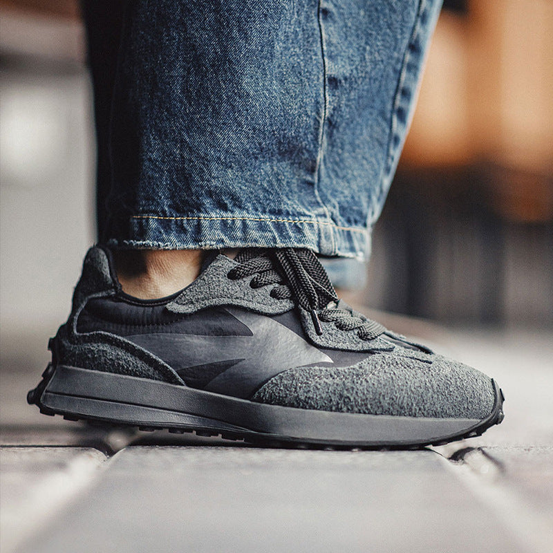 John – Chaussures de Sport à Plateforme Noir Graphite