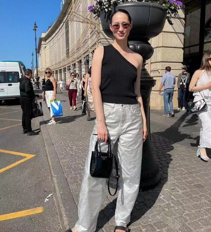 Sarah – Pantalon Ample à la Mode