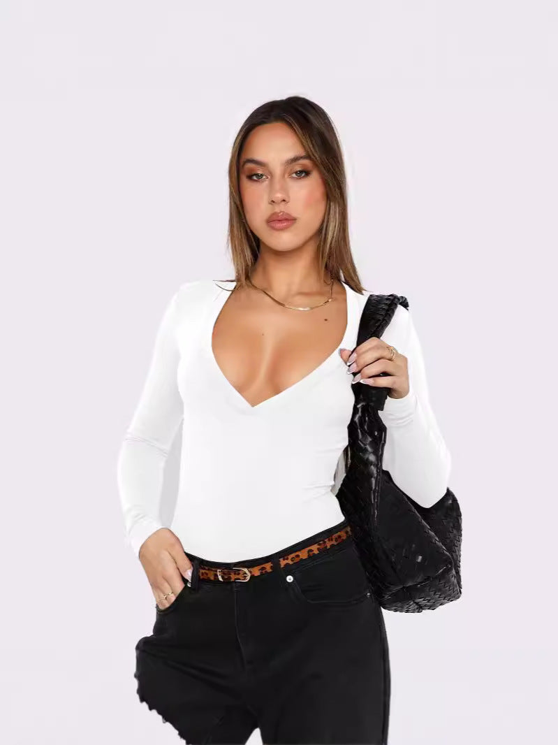 Amanda – Pull Slim à Manches Longues