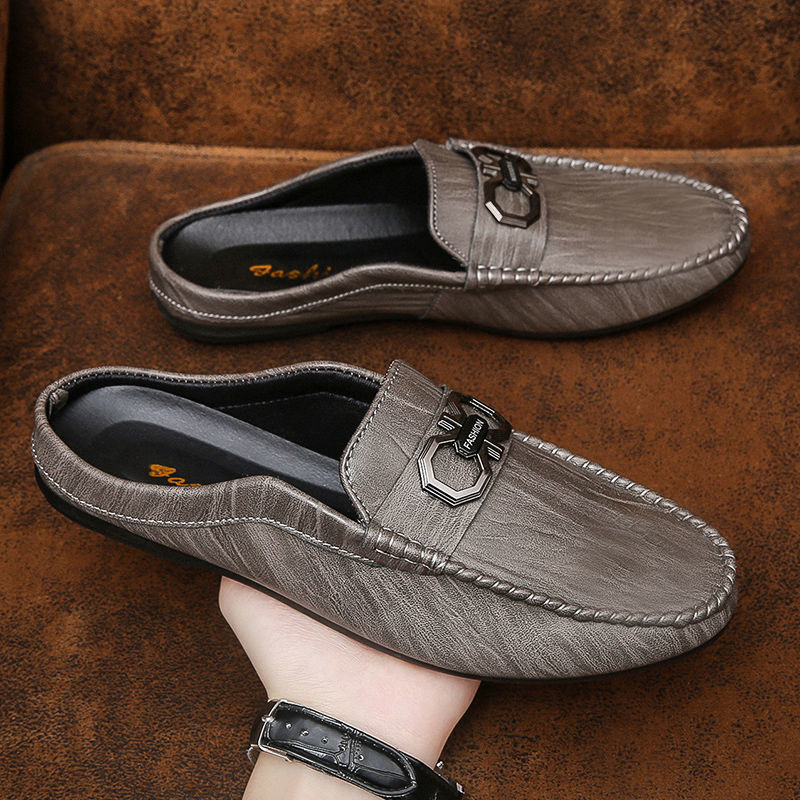 Neville – Mocassins Hommes Fermés Sans Talon en Cuir Vegan