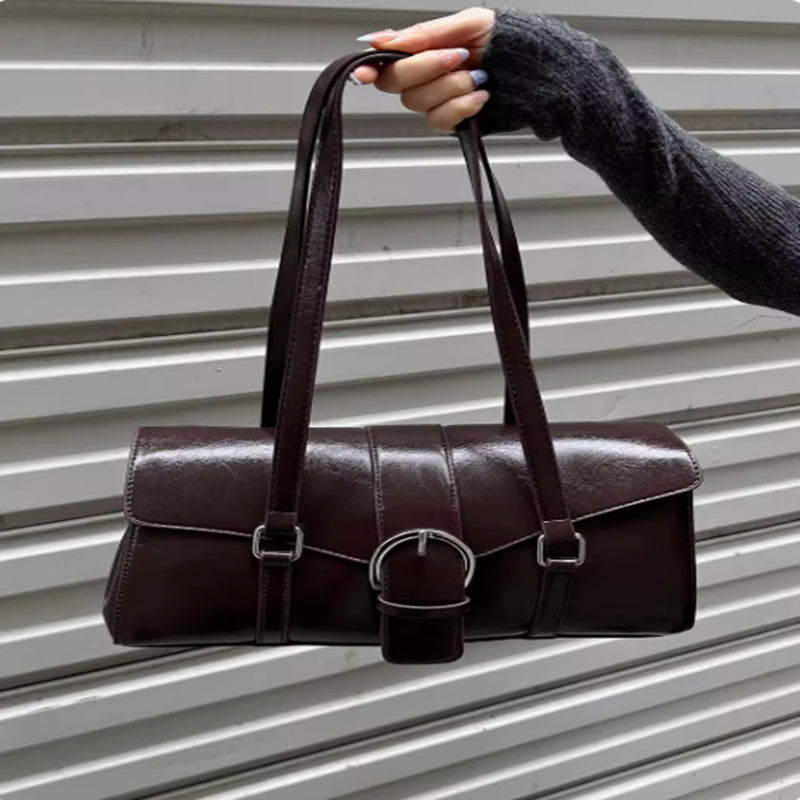 Pamela – Sac Baguette Vintage à Épaule Unique