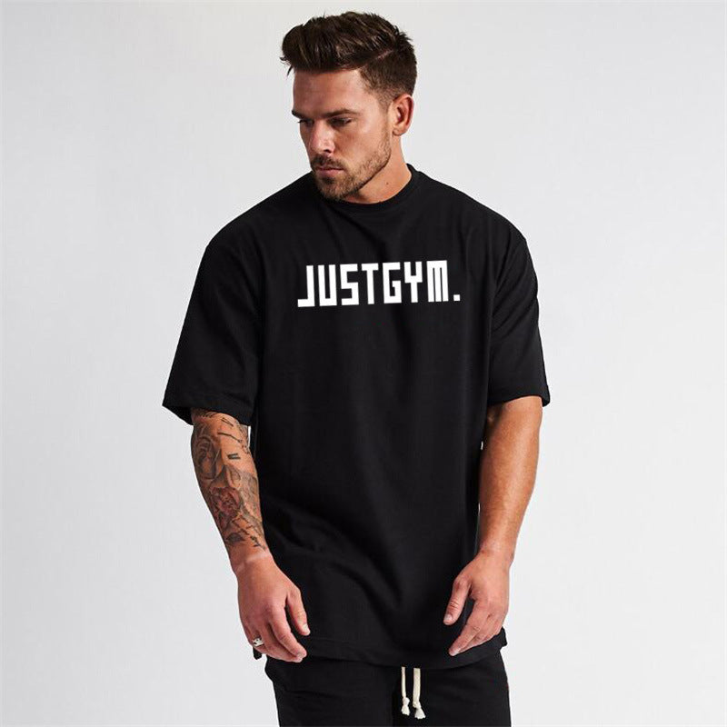 Geoff – T-shirt de sport ample à manches courtes pour hommes