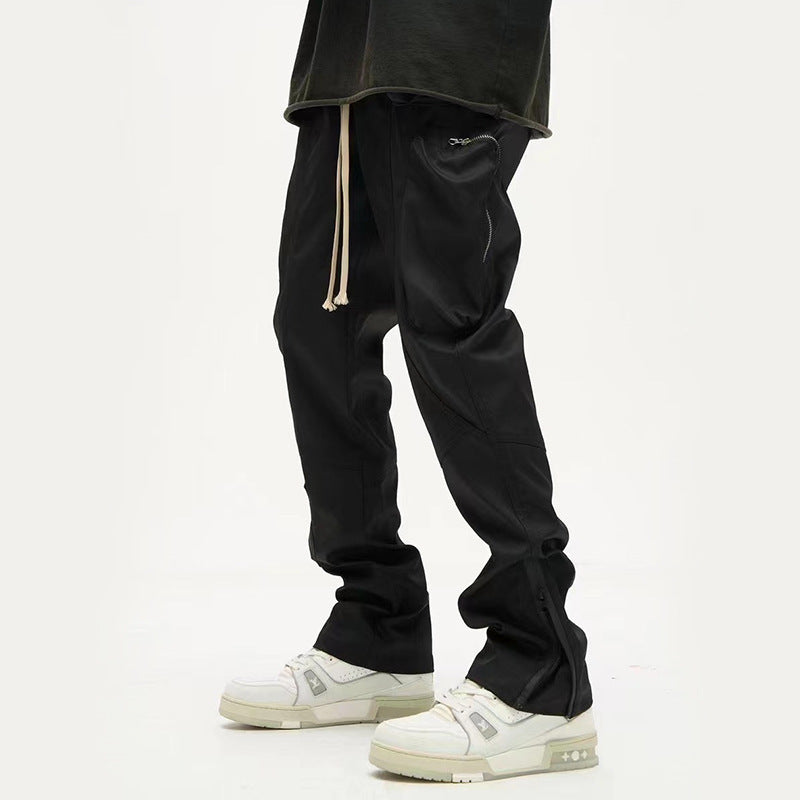 Isaac – Pantalon Cargo Multi-poches Style Mécanique
