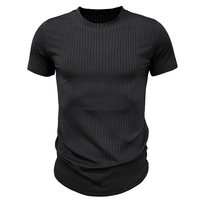 Norman – T-shirt sportif ajusté à manches courtes