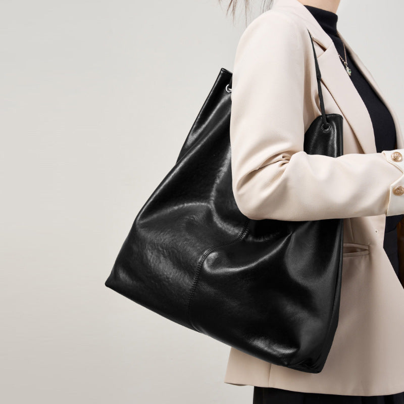 Clara – Grand Sac Cabas Texturé Vegan