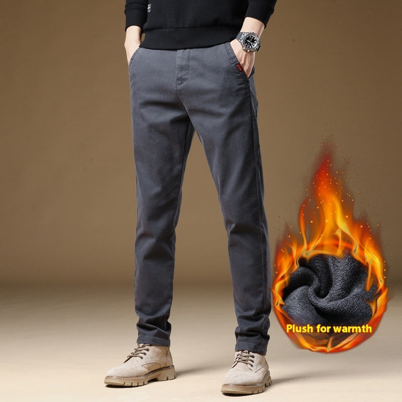 Grant – Pantalon d'Hiver Doublé en Laine Polaire pour Homme