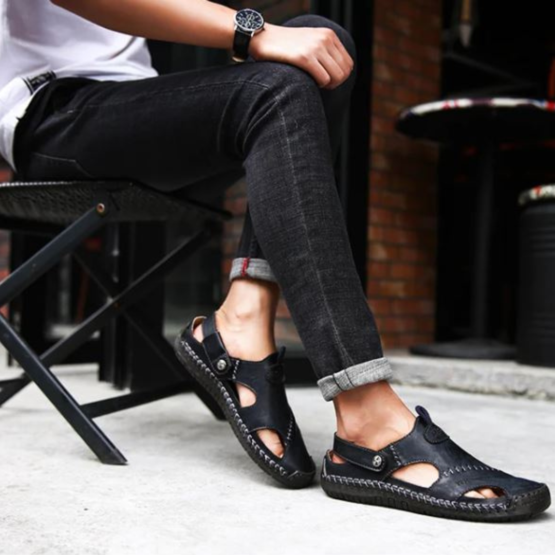 Calvin – Sandales en Cuir Vegan