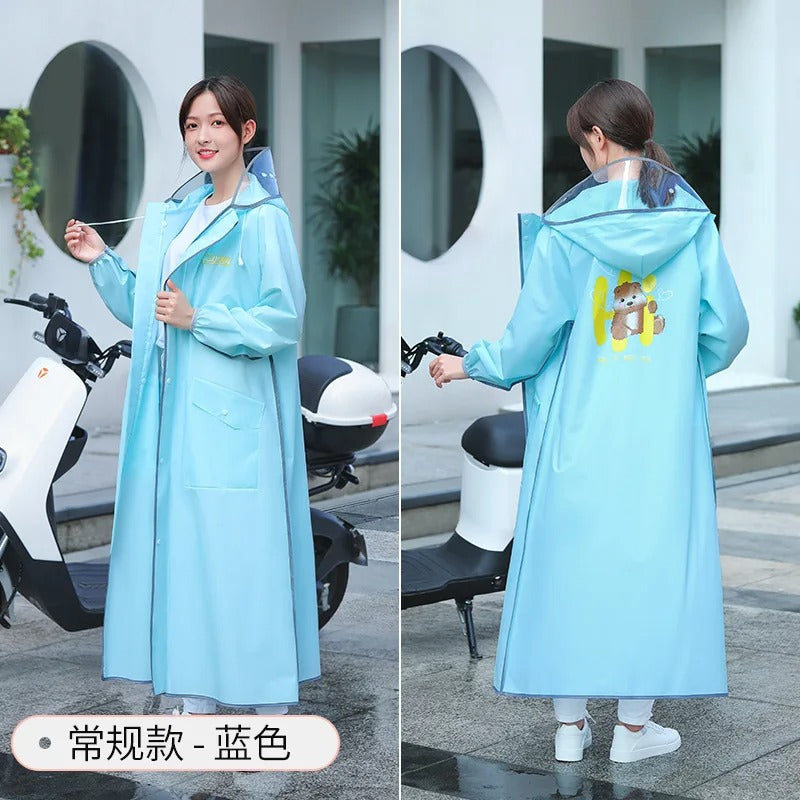 Leah – Longue Imperméable pour Femmes