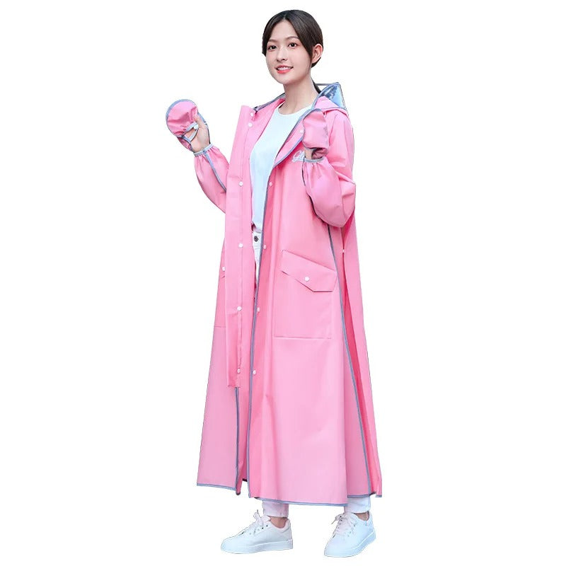 Leah – Longue Imperméable pour Femmes