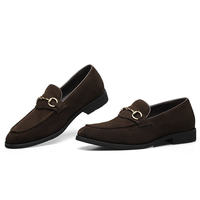 Ray – Chaussures habillées en cuir végan à bout pointu