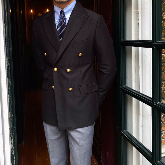 Douglas – Veste Blazer Britannique à Double Rangée pour Hommes